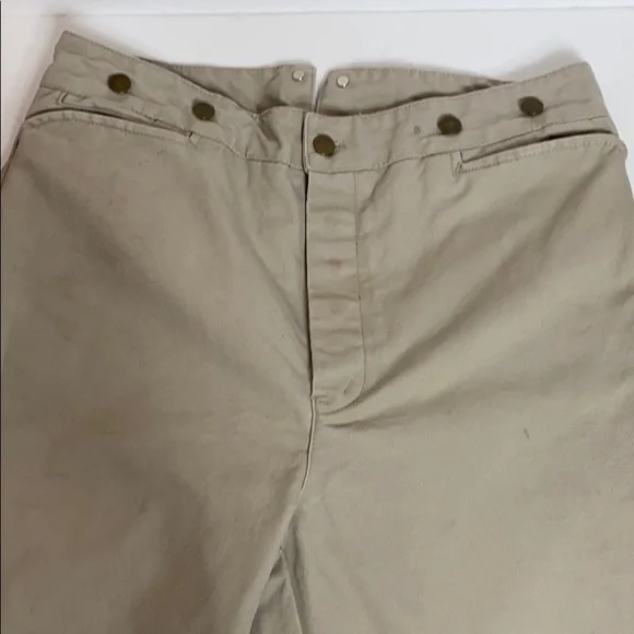 Scully Khaki Colored Western Vintage Style Pants - Picture 2 of 10